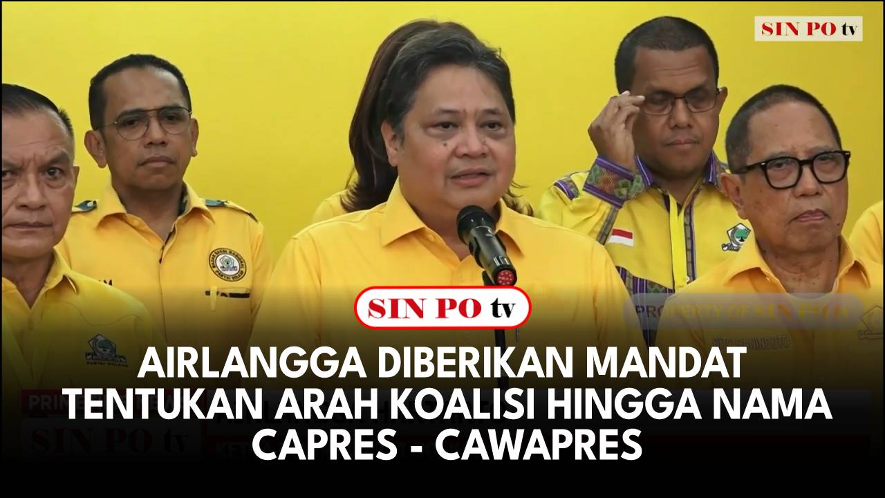 Ketua Umum Partai Golkar Airlangga Hartarto