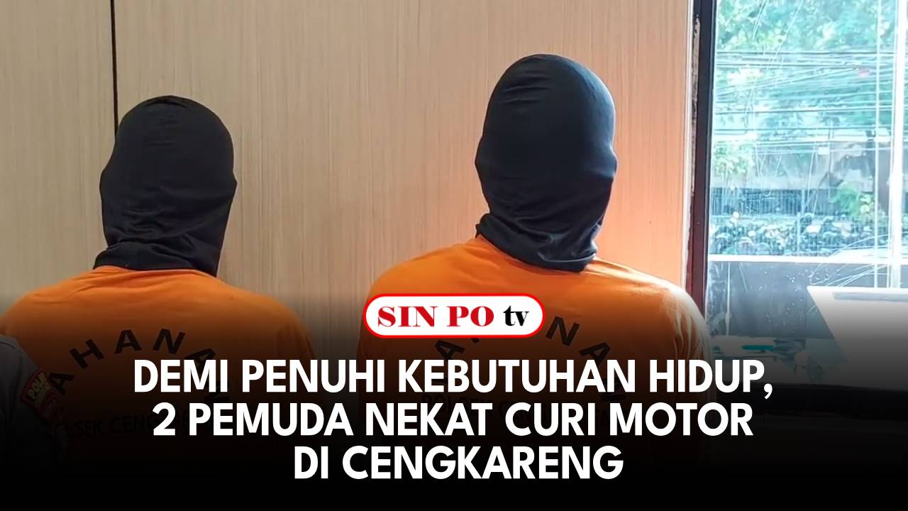 Demi Penuhi Kebutuhan Hidup, 2 Pemuda Nekat Curi Motor Di Cengkareng