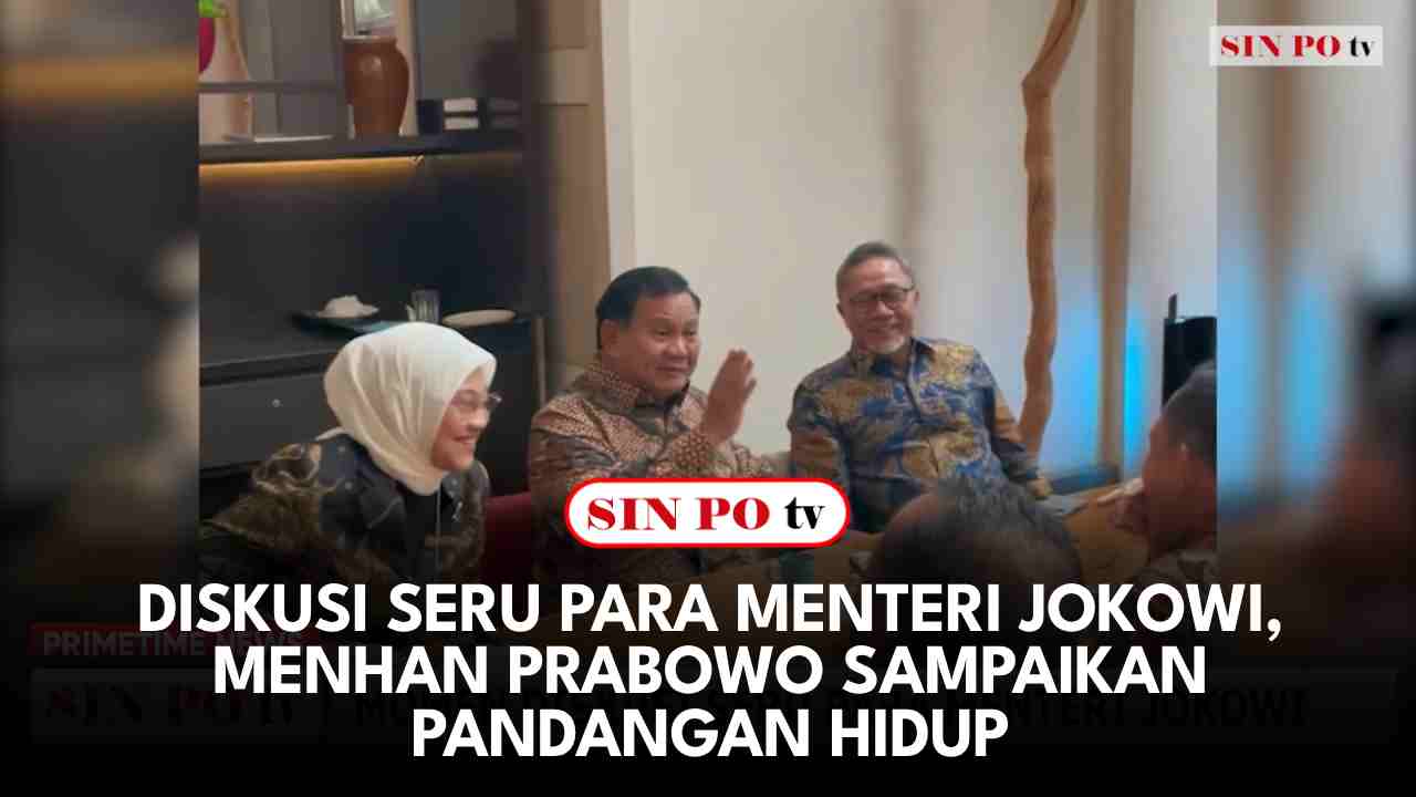 Menhan Prabowo dan Sejumlah Menteri Kabinet Indonesia Maju