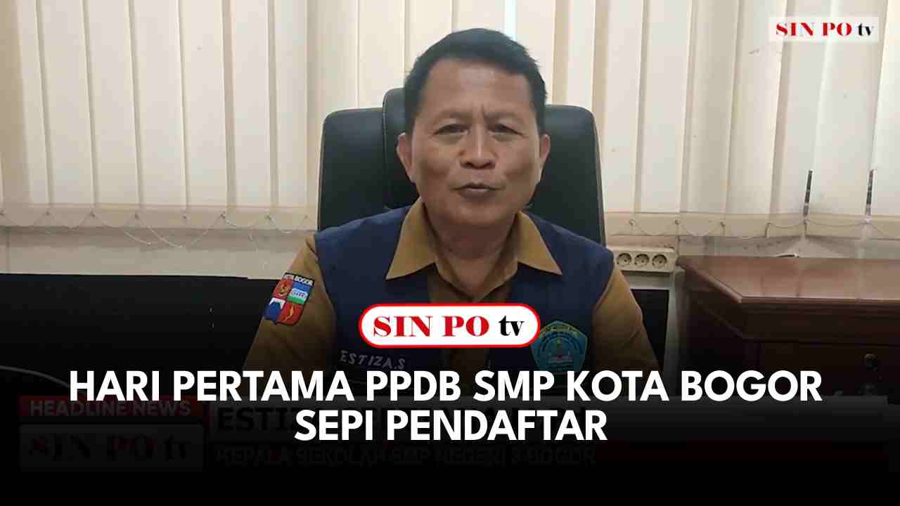 Hari Pertama PPDB SMP Kota Bogor Sepi Pendaftar