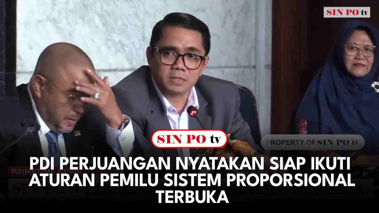 PDI Perjuangan Nyatakan Siap Ikuti Aturan Pemilu Sistem Proporsional Terbuka