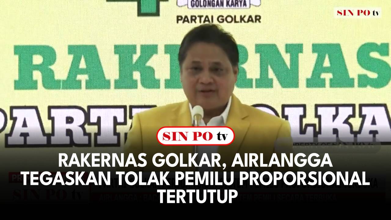 Ketua Umum Partai Golkar Airlangga Hartarto