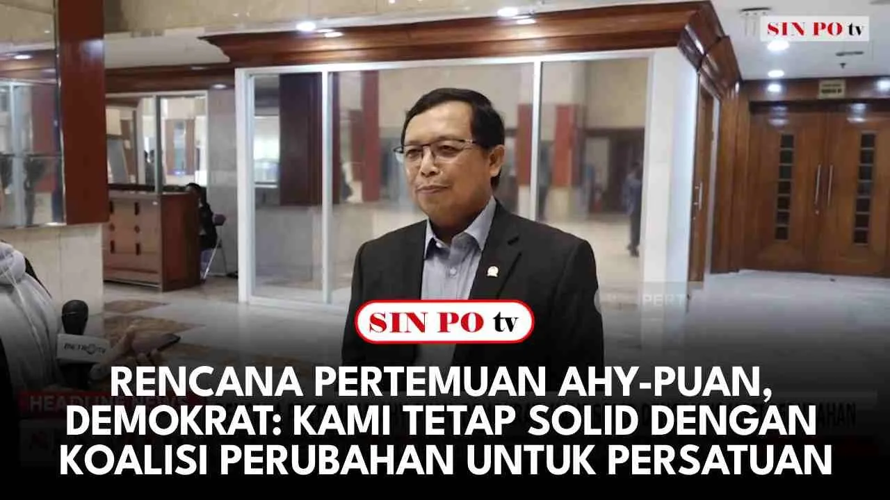 Rencana Pertemuan AHY-Puan, Demokrat: Kami Tetap Solid Dengan Koalisi Perubahan Untuk Persatuan