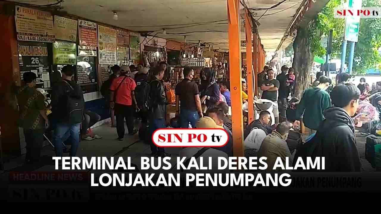 Terminal Bus Kali Deres Alami Lonjakan Penumpang