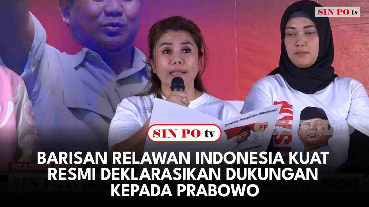 Barisan Relawan Indonesia Kuat Resmi Deklarasikan Dukungan Kepada Prabowo