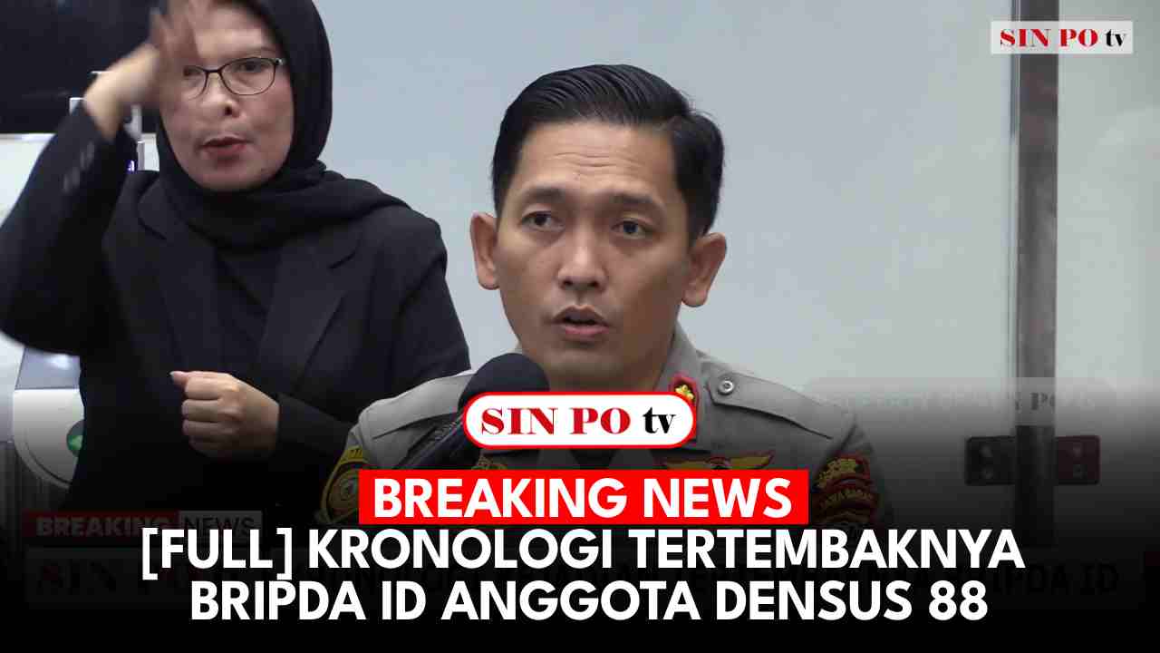 Kronologi Tertembaknya Bripda ID Anggota Densus 88