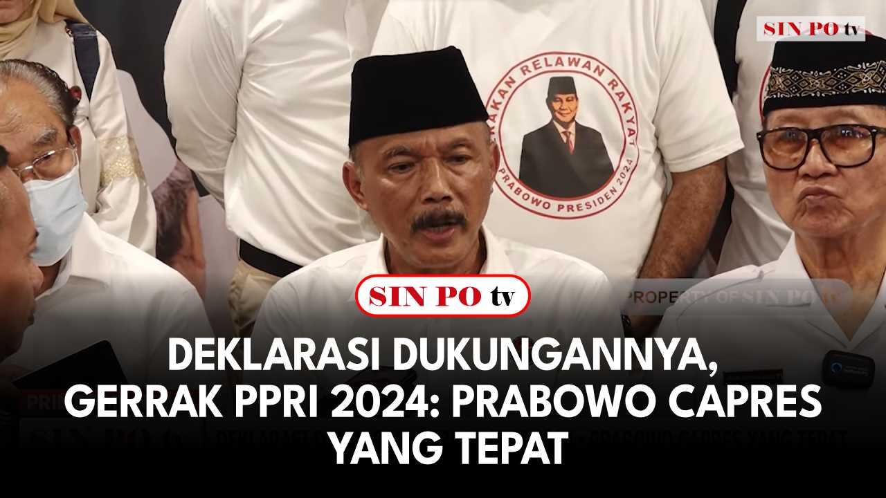 Deklarasi Dukungannya, GERRAK PPRI 2024: Prabowo Capres Yang Tepat