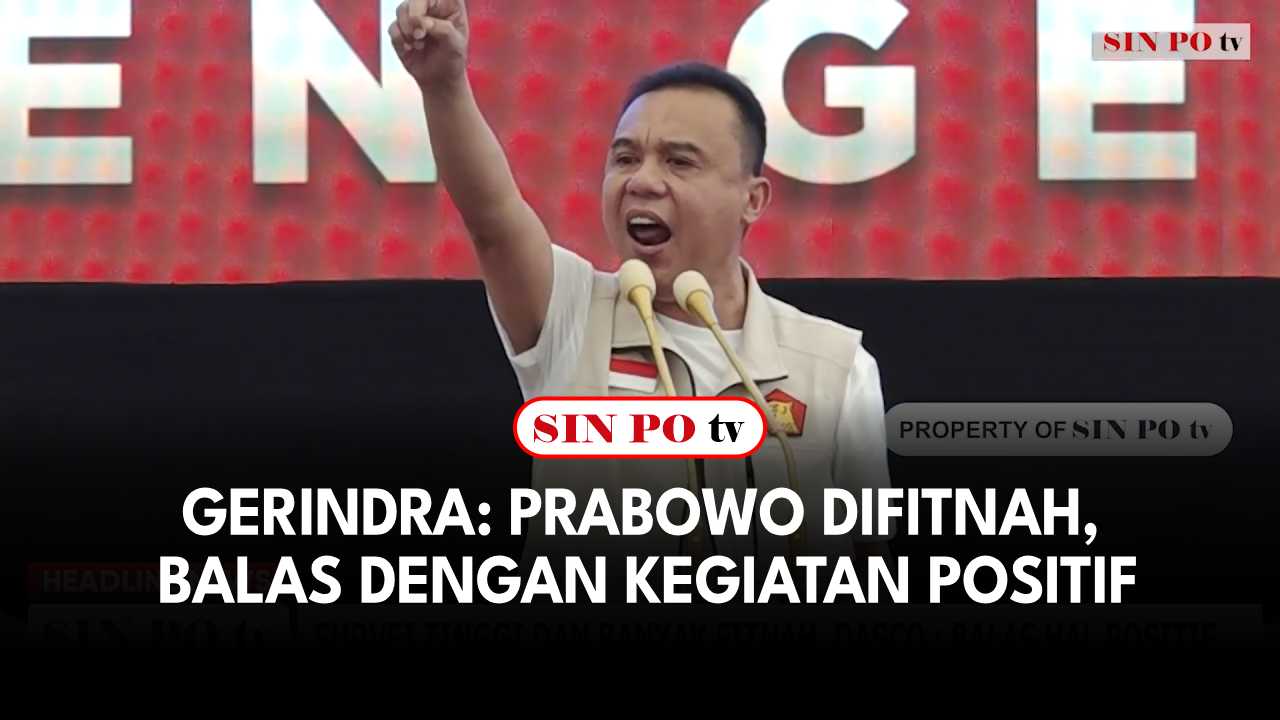 Ketua Harian DPP Partai Gerindra Dasco