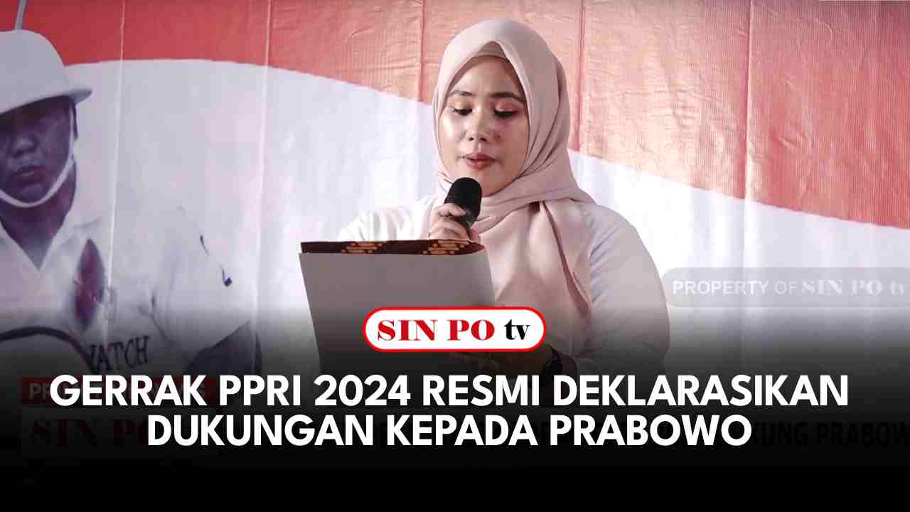 Gerrak PPRI 2024 Resmi Deklarasikan Dukungan Kepada Prabowo