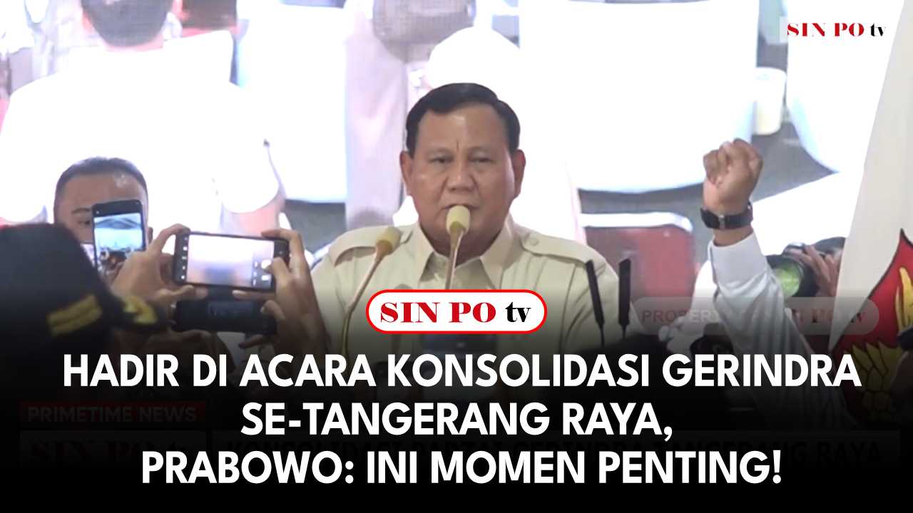 Ketua Umum Partai Gerindra Prabowo Subianto