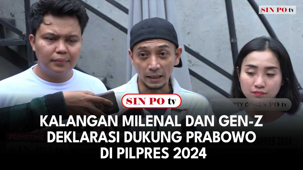 Kalangan Milenal Dan Gen-Z Deklarasi Dukung Prabowo Di Pilpres 2024