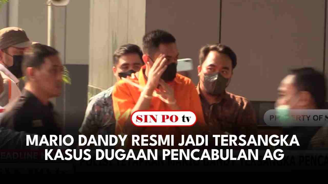 Mario Dandy Resmi Jadi Tersangka Kasus Dugaan Pencabulan AG