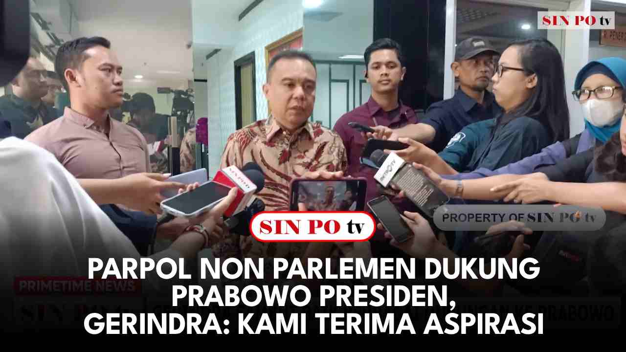 Ketua Harian DPP Partai Gerindra Dasco