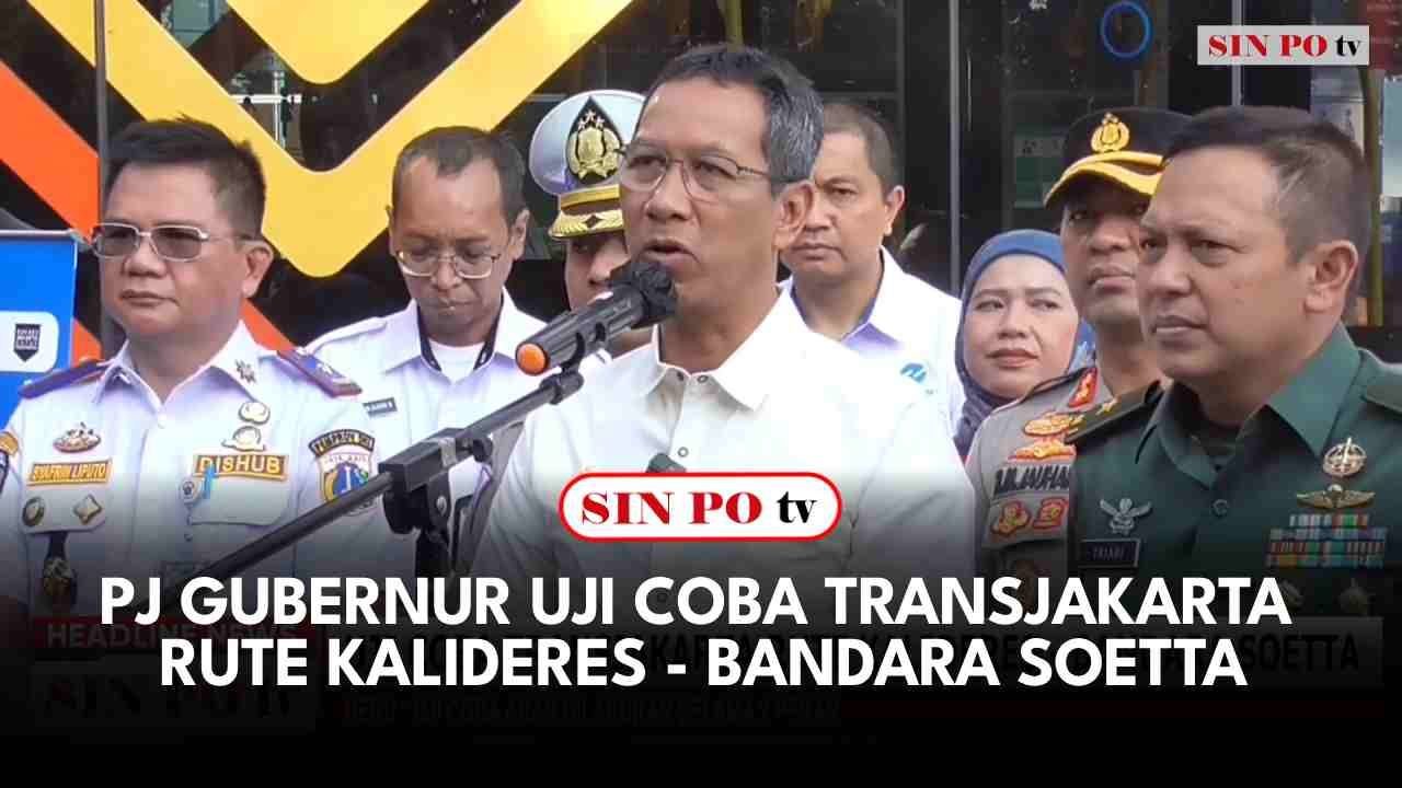 PJ Gubernur Uji Coba Transjakarta Rute Kalideres - Bandara Soetta