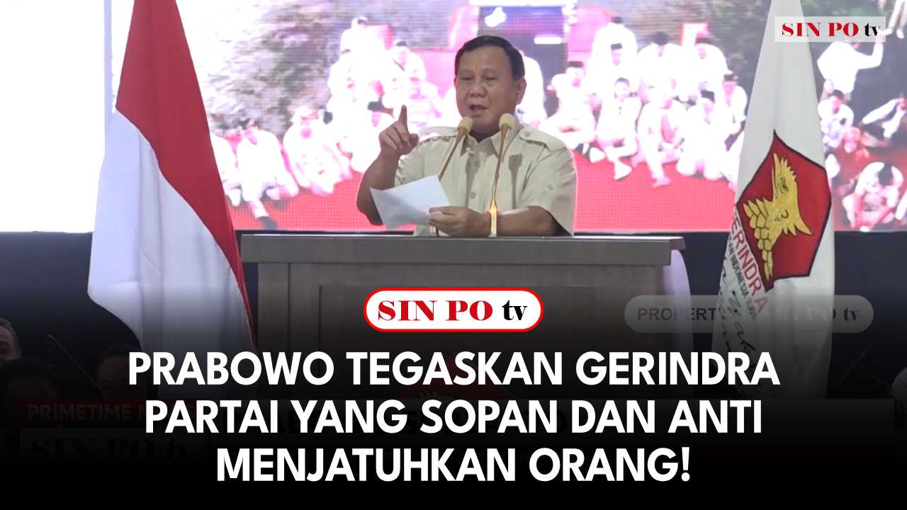 Ketua Umum Partai Gerindra Prabowo Subianto