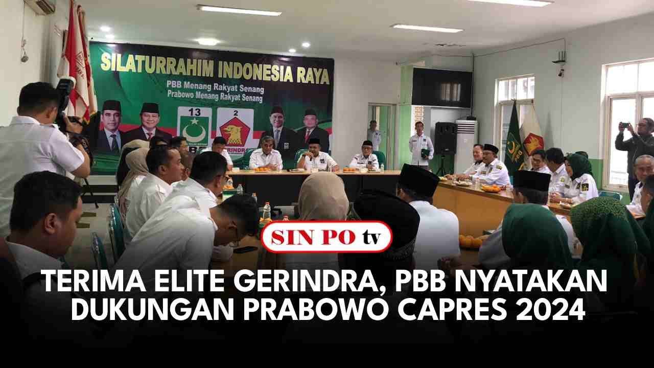 Terima Elite Gerindra, PBB Nyatakan Dukungan Prabowo Capres 2024