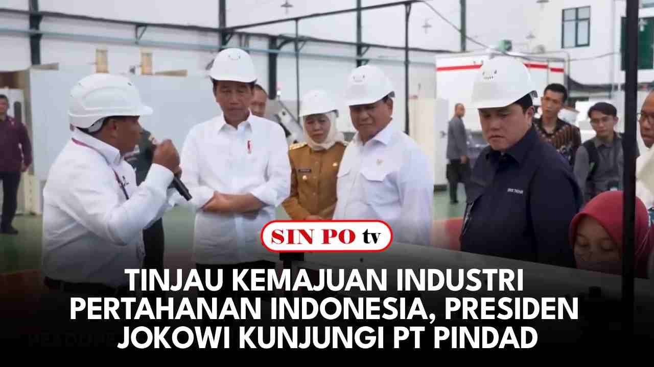 Tinjau Kemajuan Industri Pertahanan Indonesia, Presiden Jokowi Kunjungi PT Pindad