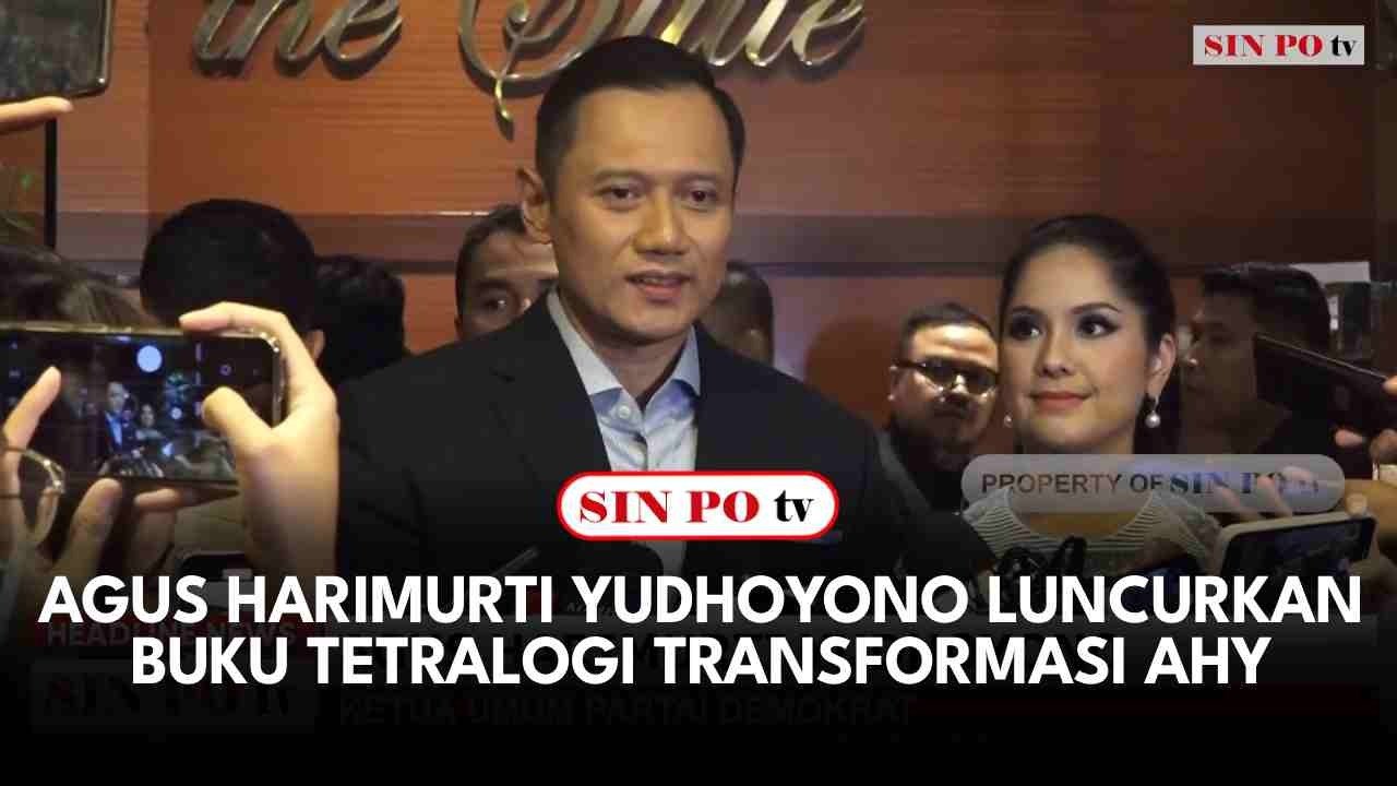 Agus Harimurti Yudhoyono Luncurkan Buku Tetralogi Transformasi AHY