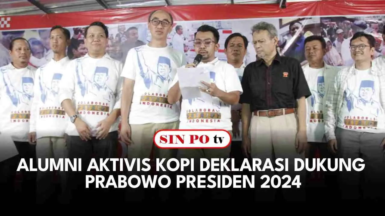 Alumni Aktivis KOPI Deklarasi Dukung Prabowo Presiden 2024