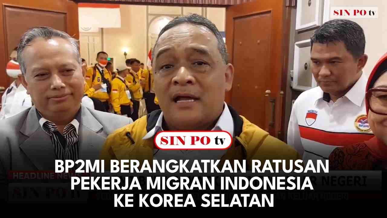 BP2MI Berangkatkan Ratusan Pekerja Migran Indonesia Ke Korea Selatan