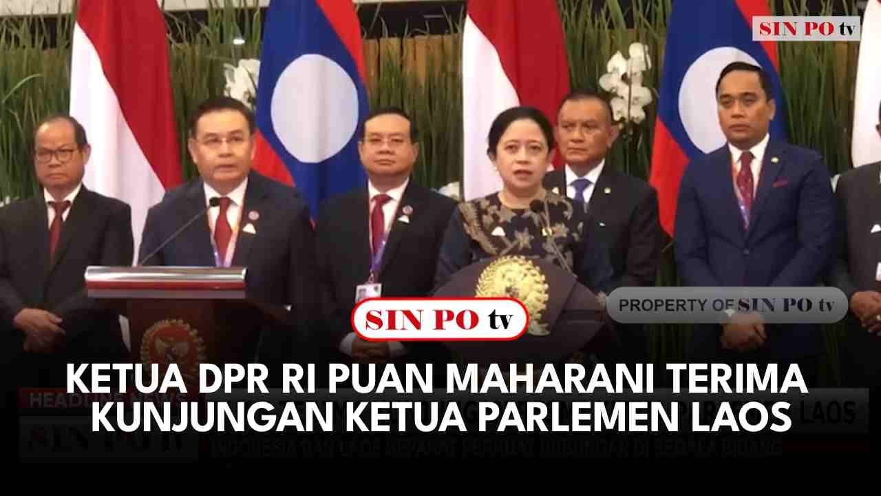 Ketua DPR RI Puan Maharani Terima Kunjungan Ketua Parlemen Laos