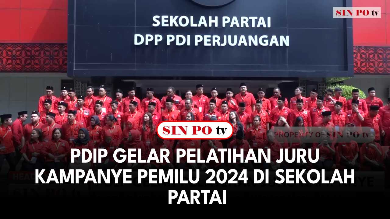 PDIP Gelar Pelatihan Juru Kampanye Pemilu 2024 Di Sekolah Partai