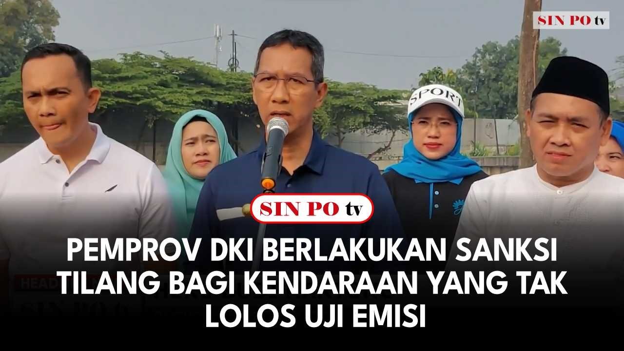 Pemprov DKI Berlakukan Sanksi Tilang Bagi Kendaraan Yang Tak Lolos Uji Emisi