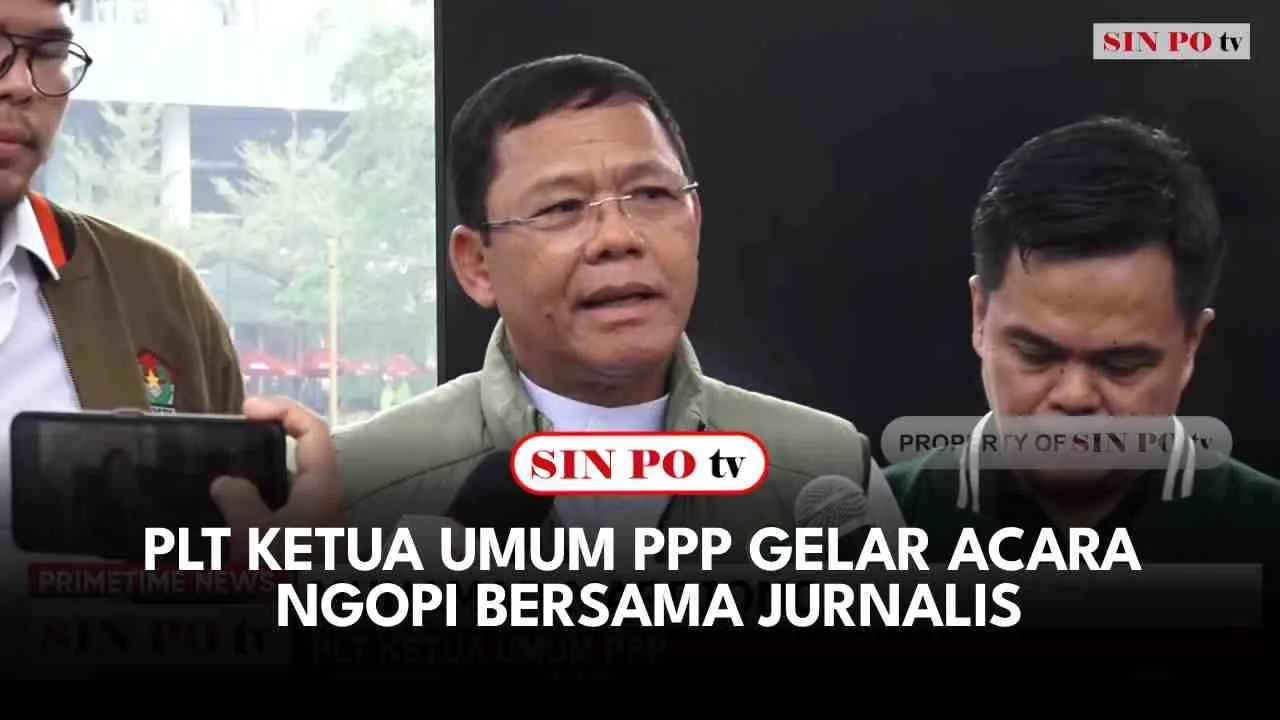 PLT Ketua Umum PPP Gelar Acara Ngopi Bersama Jurnalis