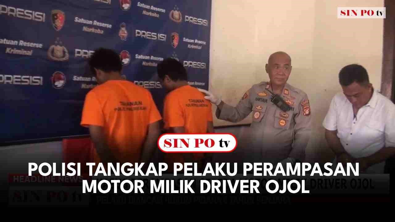 Polisi Tangkap Pelaku Perampasan  Motor Milik Driver Ojol