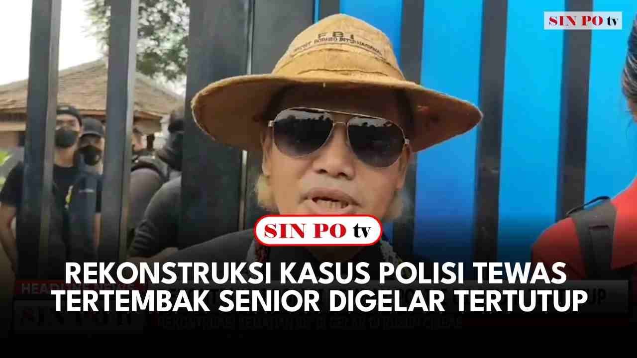 Rekonstruksi Kasus Polisi Tewas Tertembak Senior Digelar Tertutup