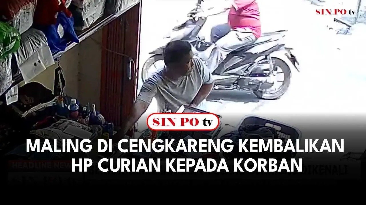 Aksinya Berhasil Teridentifikasi, Maling di Cengkareng Kembalikan HP Curian Kepada Korban