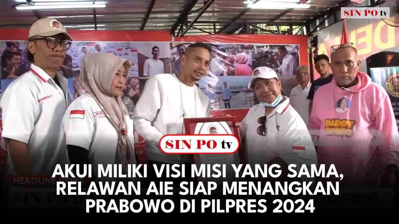 Akui Miliki Visi Misi Yang Sama, Relawan AIE Siap Menangkan Prabowo Di Pilpres 2024