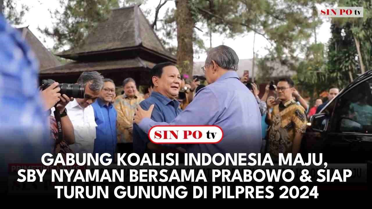 Ketua Majelis Tinggi Partai Demokrat, Susilo Bambang Yudhoyono memimpin jajaran pengurus DPP Partai Demokrat bertemu dengan Pimpinan Partai Politik dari Koalisi Indonesia Maju.