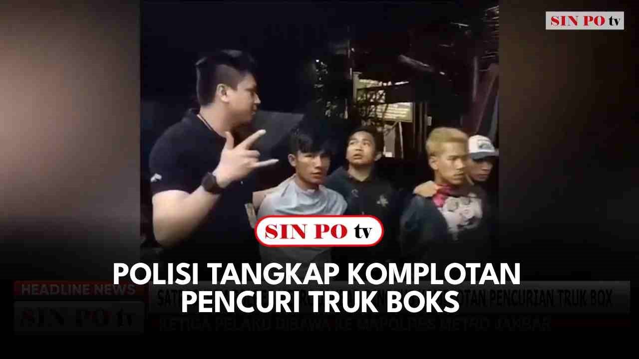 Polisi Tangkap Komplotan Pencuri Truk Boks