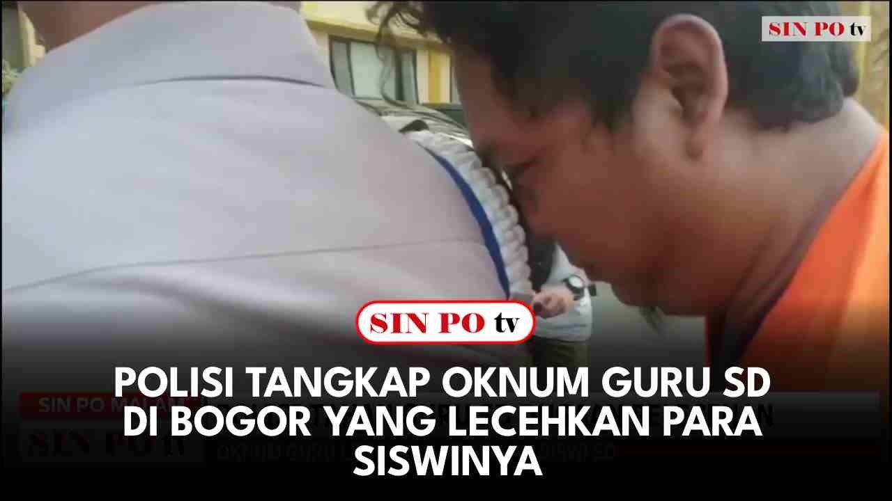 Polisi Tangkap Oknum Guru Sekolah Dasar Di Bogor Yang Lecehkan Para Siswinya