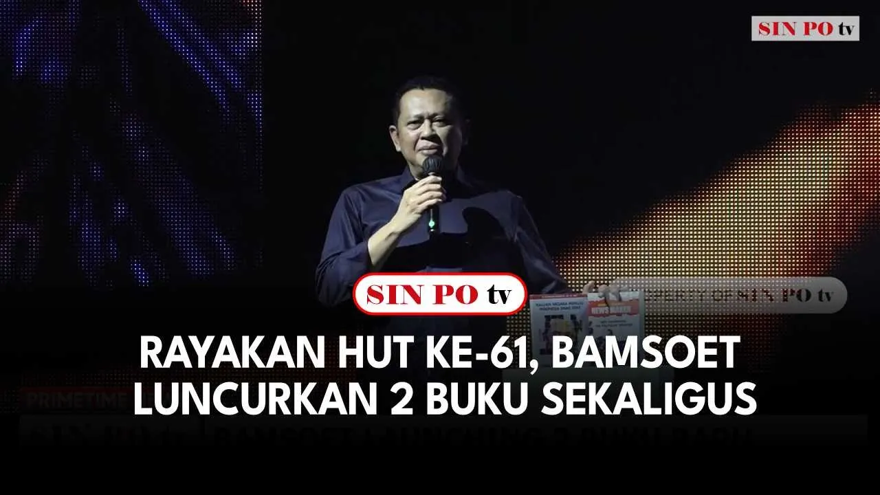 Rayakan HUT Ke-61, Bamsoet Luncurkan 2 Buku Sekaligus