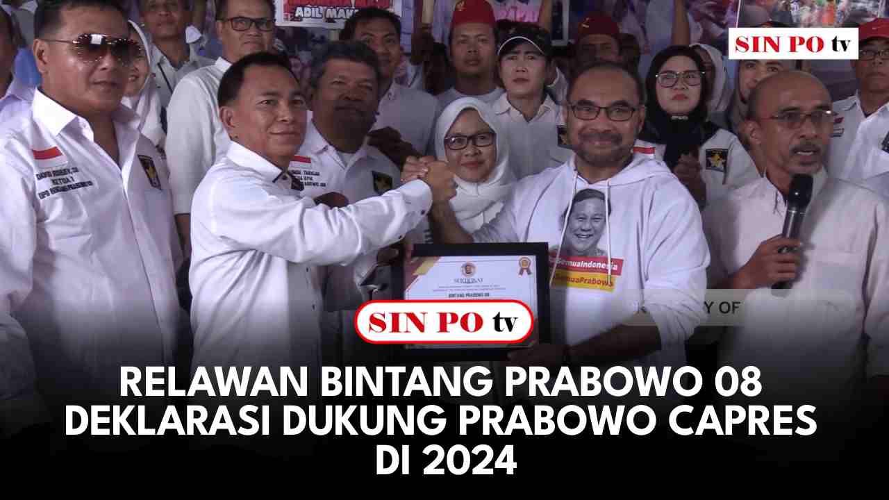 Relawan Bintang Prabowo 08 Deklarasi Dukung Prabowo Capres Di 2024