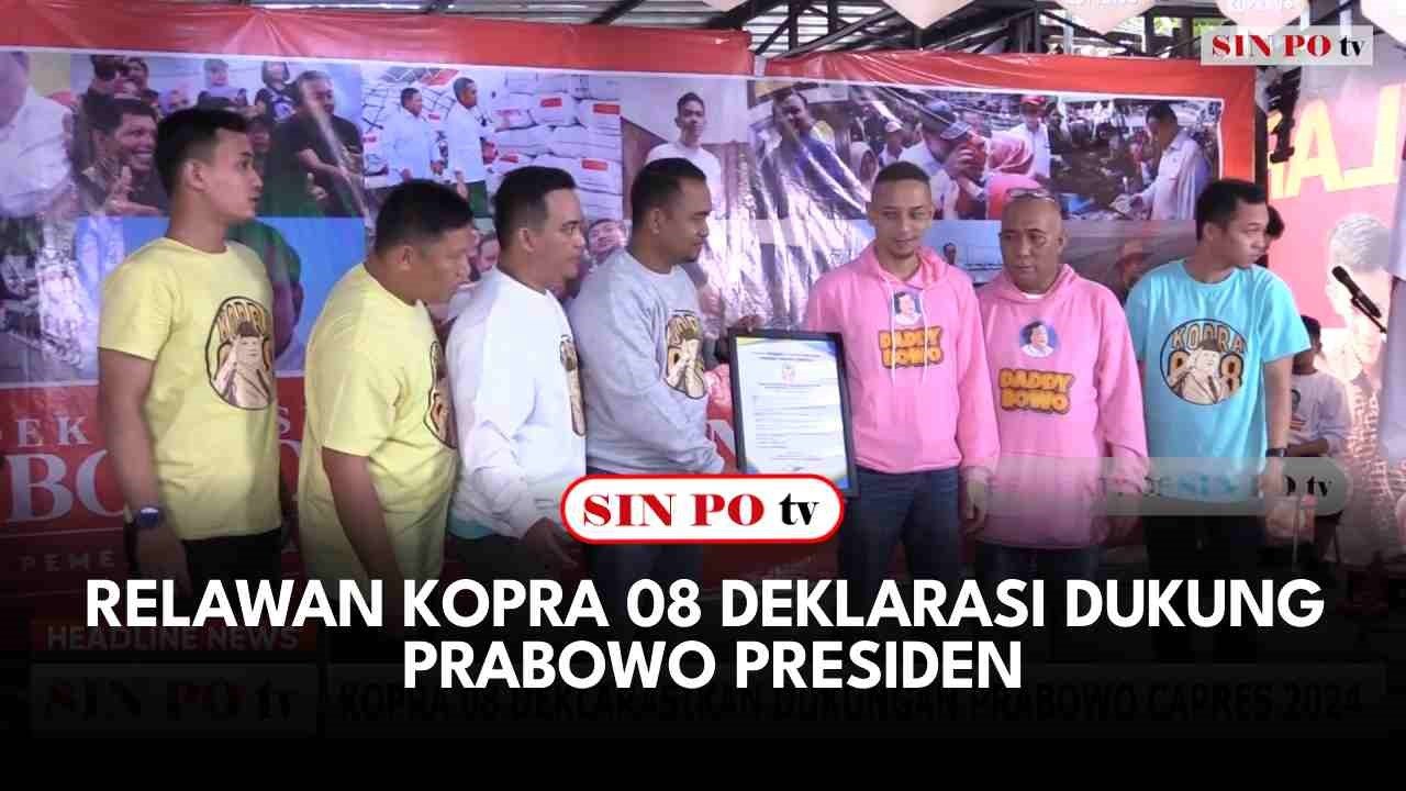 Relawan KOPRA 08 Deklarasi Dukung Prabowo Presiden