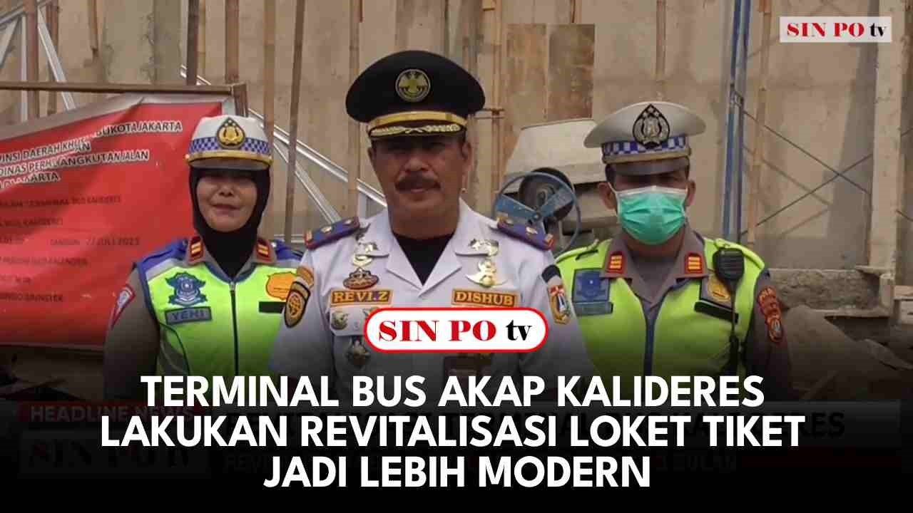 Terminal Bus AKAP Kalideres Lakukan Revitalisasi Loket Tiket Jadi Lebih Modern