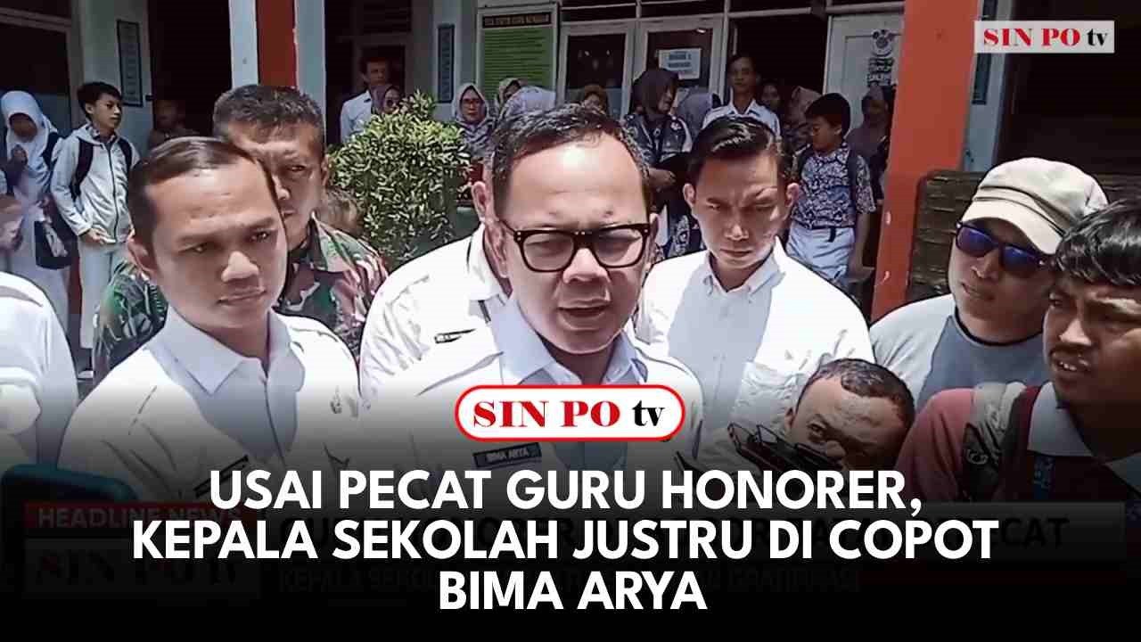 Usai Pecat Guru Honorer, Kepala Sekolah Justru Di Copot Bima Arya