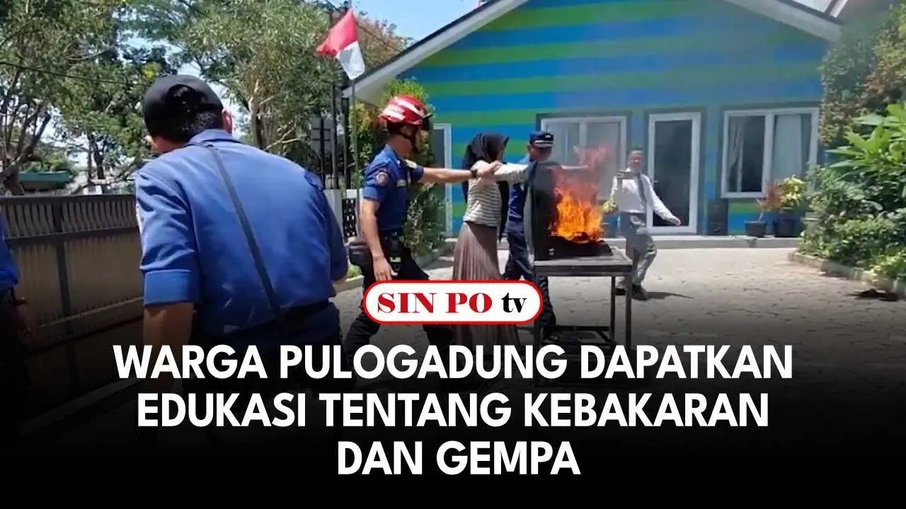 Warga Pulogadung Dapatkan Edukasi Tentang Kebakaran dan Gempa