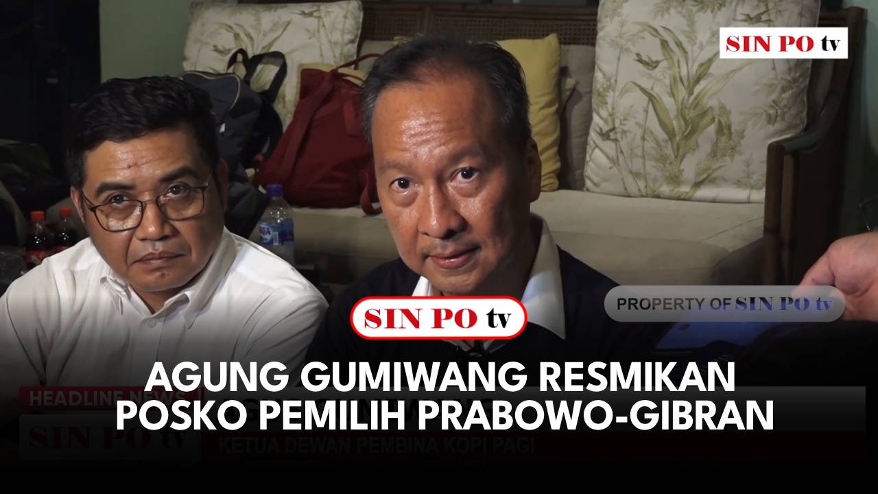 Agung Gumiwang Resmikan Posko Pemilih Prabowo-Gibran