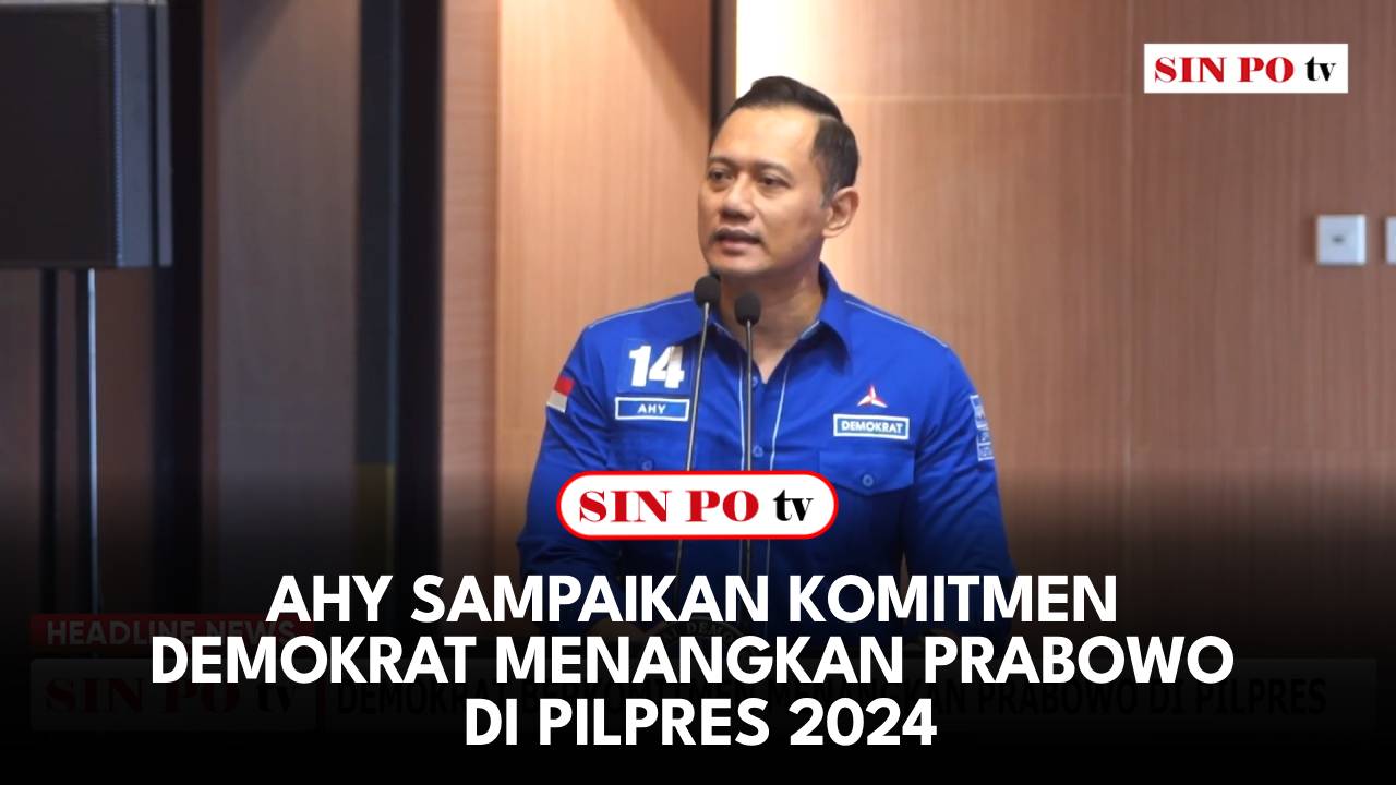 AHY Sampaikan Komitmen Demokrat Menangkan Prabowo Di Pilpres 2024