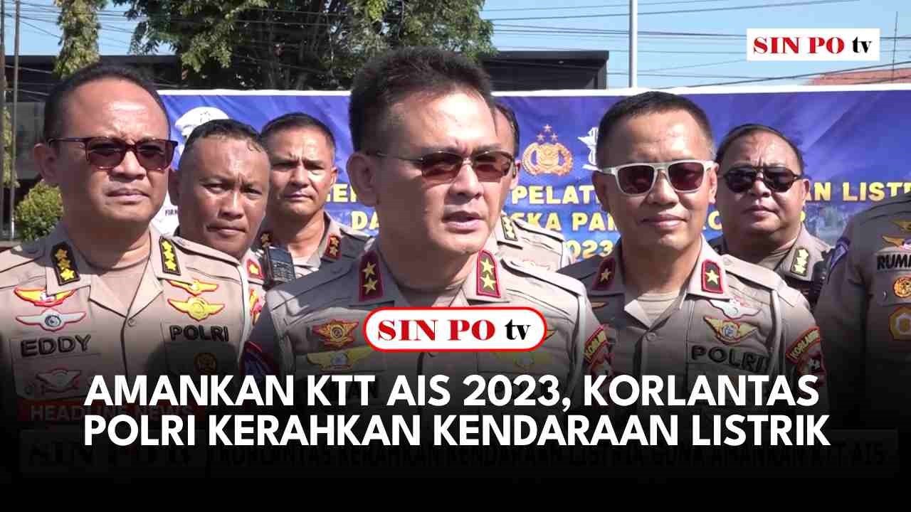 Amankan KTT AIS 2023, Korlantas Polri Kerahkan Kendaraan Listrik