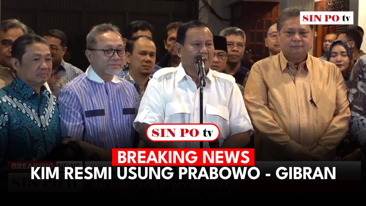 KIM Resmi Usung Prabowo - Gibran