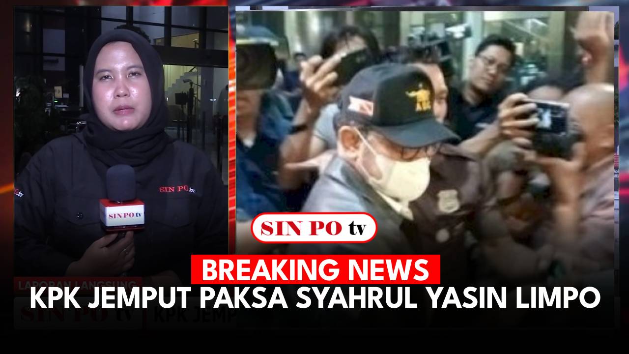 KPK Jemput Paksa Syahrul Yasin Limpo