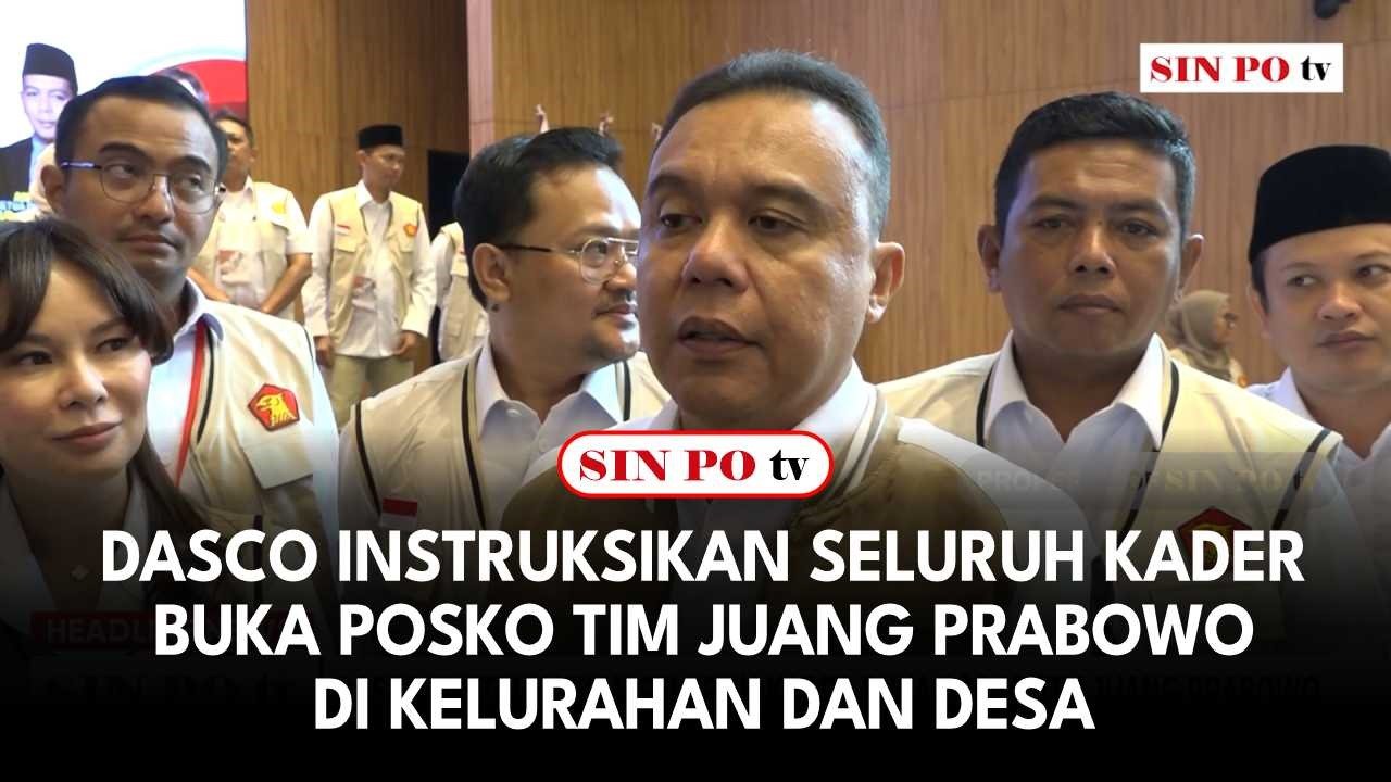 Dasco Instruksikan Seluruh Kader Buka Posko Tim Juang Prabowo Di Kelurahan Dan Desa