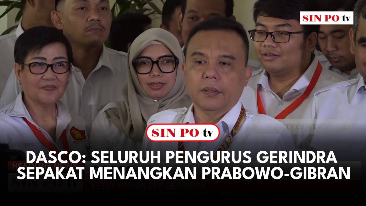 Ketua Harian DPP Gerindra Dasco