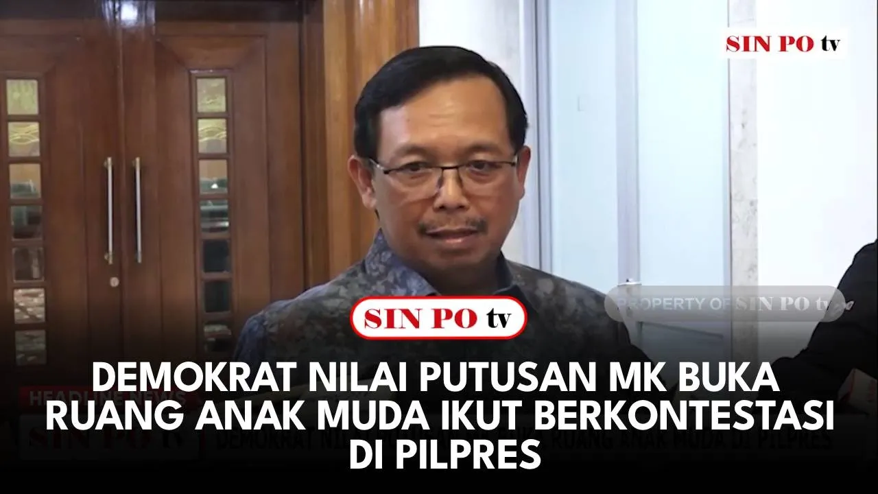 Demokrat Nilai Putusan MK Buka Ruang Anak Muda Ikut Berkontestasi Di Pilpres