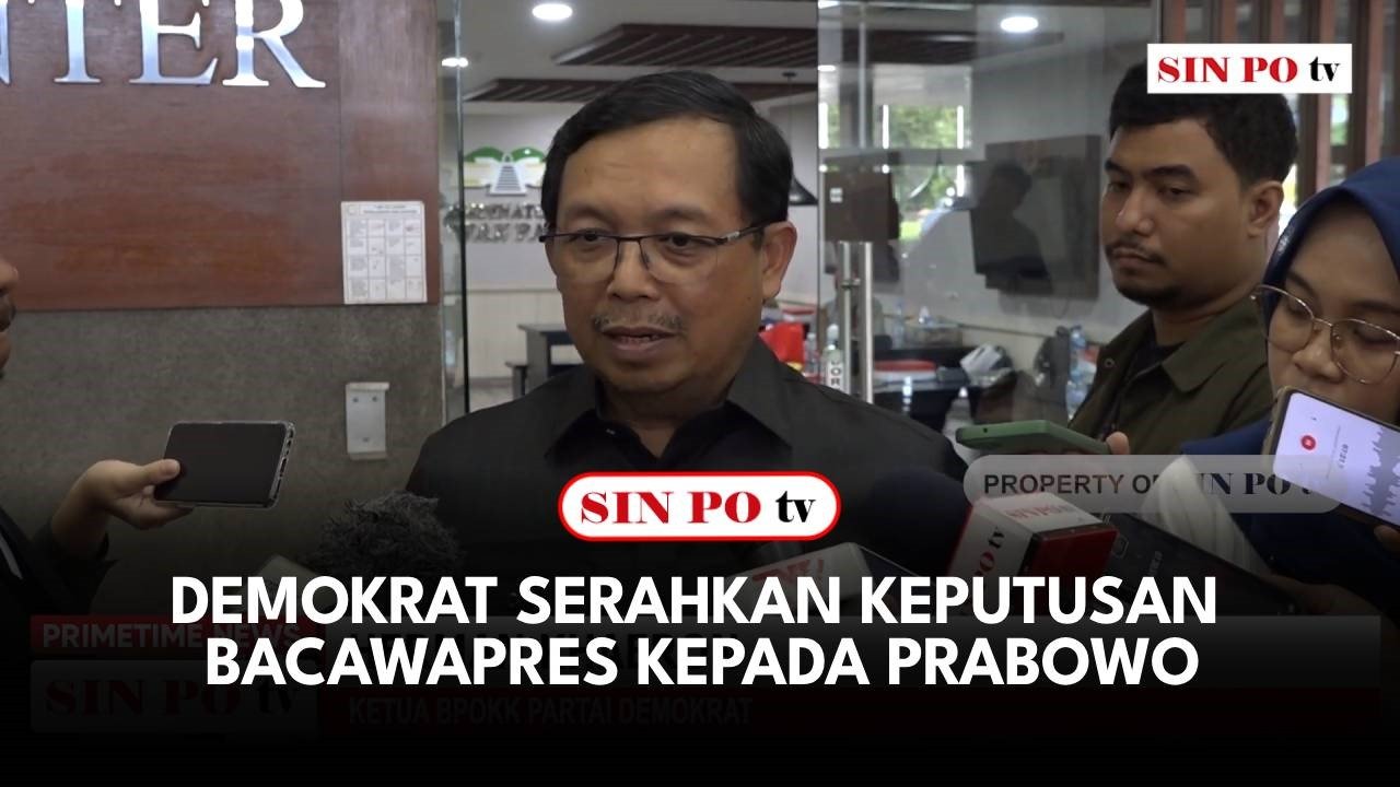 Demokrat Serahkan Keputusan Bacawapres Kepada Prabowo